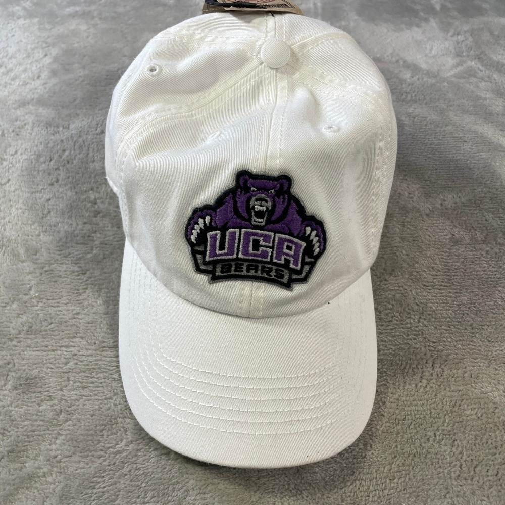 UCA Bears University of Central Arkansas Hat Cap 47 Brand White Fitted Medium
